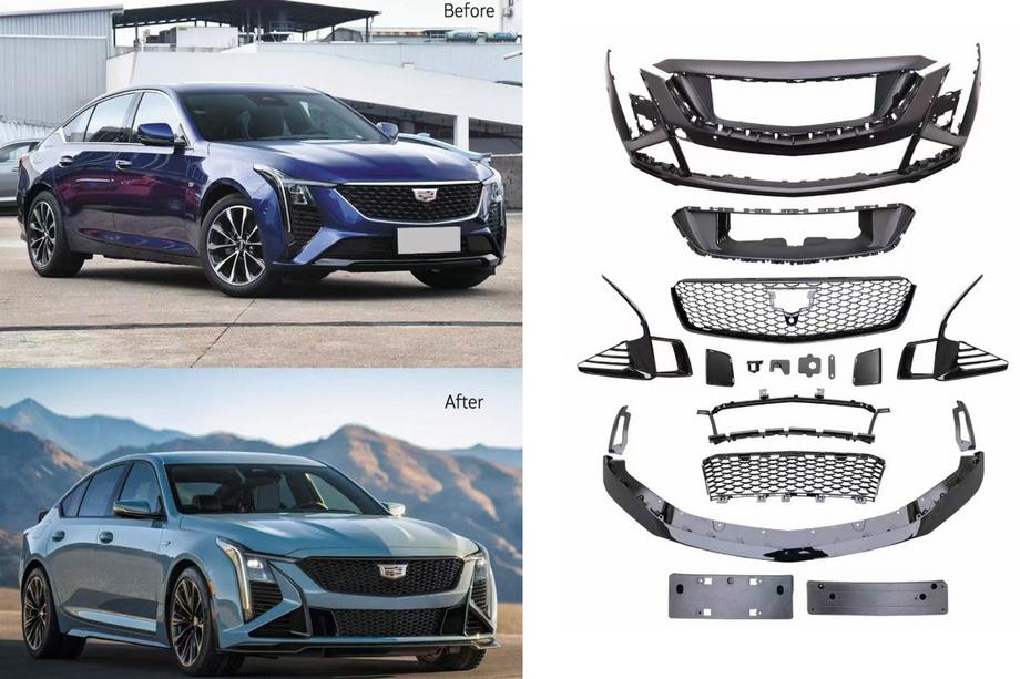 Cadillac CT5 2019– Forreste kofanger komplet CT5-V Blackwing (til 2025+) Image