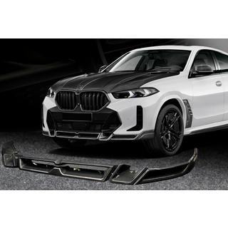Kofangerlæbe Lip LRT til forreste kofanger (til M-Sport 2023+, carbon) BMW X6 G06 2019–2027 foto 1