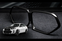 BMW X6 G06 2019–2027 Kølergrill-ramme LRT (2023+, Carbon) foto 2