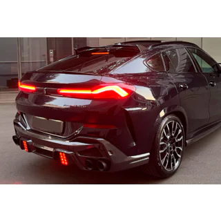 Bagkofanger-diffuser med LRT-udstødningsenderør (til M-Sport 2023+, Carbon) foto 3