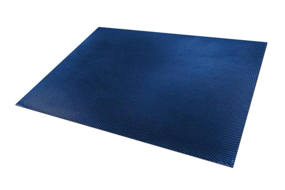 EVA-plade til bilmåtter 150×235 (diamantmønster, blå) Foto 1