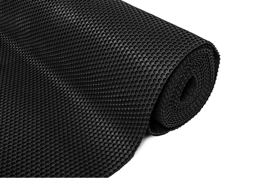 Gummiplade til bilmåtter 120×100 (honeycomb, sort) Foto 1