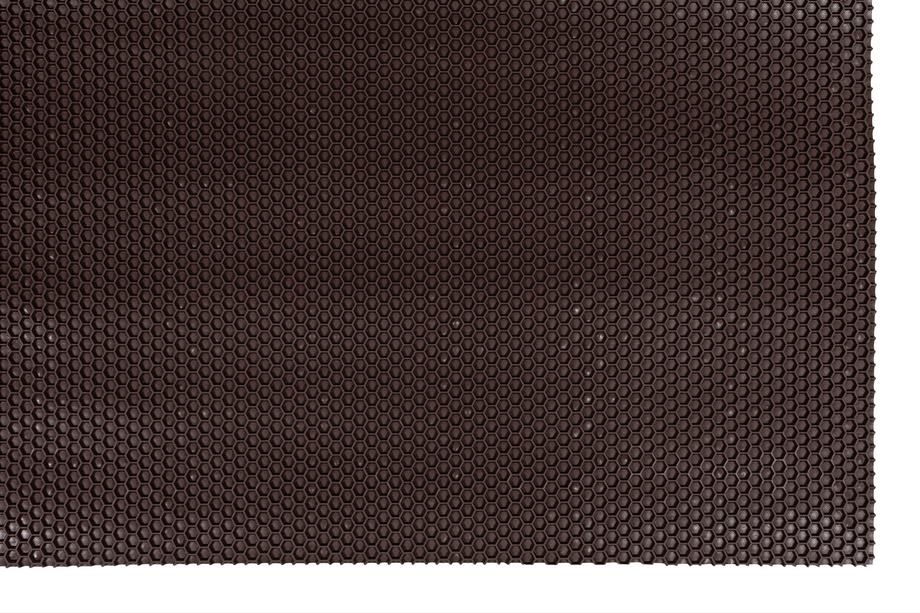 Gummiplade til bilmåtter 120×100 cm (honeycomb, brun) Foto 11