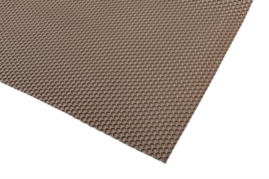 Gummiplade til bilmåtter 120x100 cm (honeycomb, beige) Foto 11