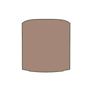 Gummimåtte til bagagerum V2 (SD, beige) foto 1