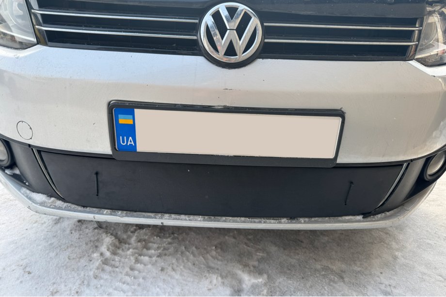 Volkswagen Touran 2010–2015 Vinterafdækning til kølergrill (nedre) Foto 3