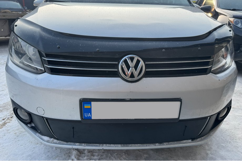 Volkswagen Touran 2010–2015 Vinterafdækning til kølergrill (nedre) Foto 2