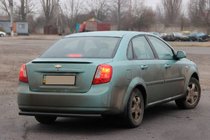 Chevrolet Lacetti 2003–2024 Bageste beskyttelsesbøjle AK002 Black (42 mm, rustfrit stål) foto 3