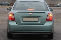 Chevrolet Lacetti 2003–2024 Bageste beskyttelsesbøjle AK002 Black (42 mm, rustfrit stål) foto 2