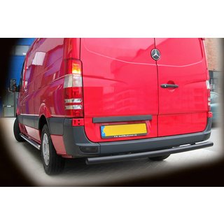 Bagbeskyttelsesbøjle AK002 Black (rustfrit stål) Mercedes Sprinter W906 2006–2018 foto 1