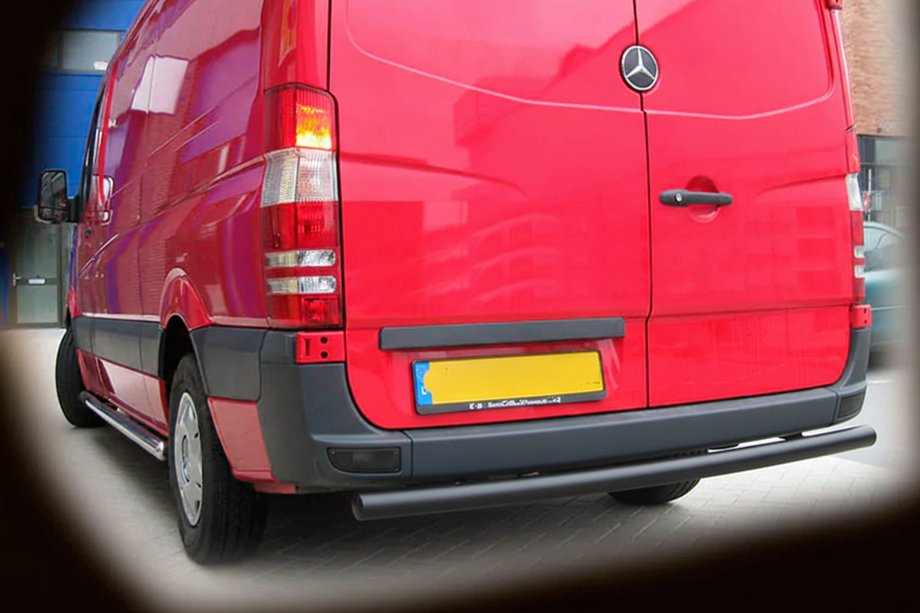 Mercedes Sprinter W906 2006–2018 Bagbeskyttelsesbøjle AK002 Black (rustfrit stål) Image
