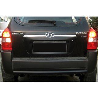 Bageste beskyttelsesbøjle AK002 Black (rustfrit stål) Hyundai Tucson JM 2004– foto 1