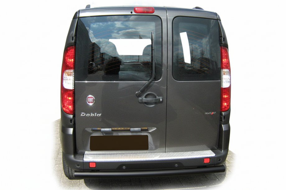 Fiat Doblo I 2001–2005 Bagerste beskyttelsesbøjle AK002 Black (rustfrit stål) Image