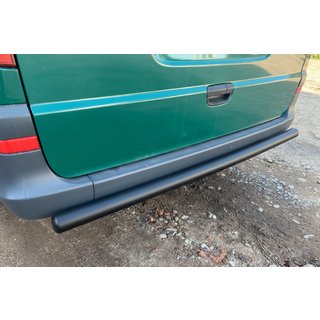 Bageste beskyttelsesbøjle AK002 Black (rustfrit stål) Mercedes Vito W639 2004–2014 foto 4