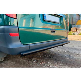 Bageste beskyttelsesbøjle AK002 Black (rustfrit stål) Mercedes Vito W639 2004–2014 foto 1