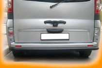 Nissan Primastar 2002–2014 Bagerste beskyttelsesbøjle AK002 Black (rustfrit stål) foto 4