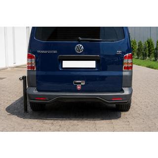 Bageste stylingbøjle bølge AK006 Black (rustfrit stål) Volkswagen T5 Caravelle 2004–2010