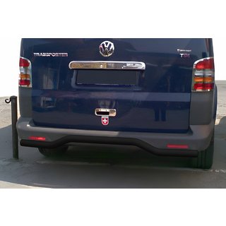 Bageste bøjle Wave Black (rustfrit stål) Volkswagen T5 Transporter 2003–2010 foto 1