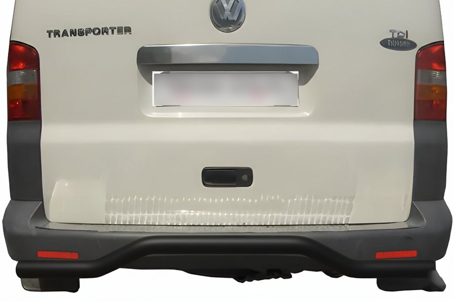 Volkswagen T5 Transporter 2003–2010 Bageste bøjle Wave Black (rustfrit stål) Foto 2