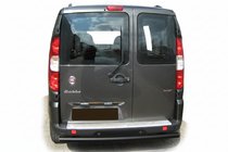 Fiat Doblo I 2005–2010 Bageste beskyttelsesbøjle AK002 Black (rustfrit stål) foto 1