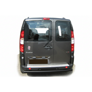 Bageste beskyttelsesbøjle AK002 Black (rustfrit stål) Fiat Doblo I 2005–2010