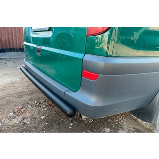 Bageste beskyttelsesbøjle AK002 Black (rustfrit stål) Mercedes Viano 2004–2014 foto 1
