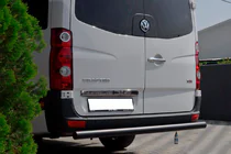 Volkswagen Crafter 2006–2016 Bageste beskyttelsesbøjle AK002 Black (rustfrit stål) foto 2