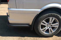 Mercedes Viano 2004–2014 Bageste hjørnebeskyttere AK003 Black (2 stk., rustfrit stål) foto 1