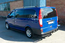 Mercedes Viano 2004–2014 Bageste hjørnebeskyttere AK003 Black (2 stk., rustfrit stål) foto 10