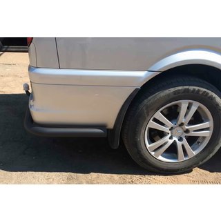 Bageste hjørnebeskyttere AK003 Black (2 stk., rustfrit stål) Mercedes Viano 2004–2014 foto 1