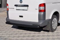 Volkswagen T5 Multivan 2003–2010 Bageste beskyttelsesbøjle AK002 Black (rustfrit stål) foto 1
