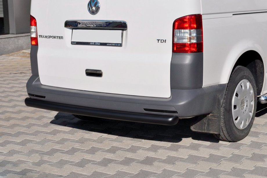 Volkswagen T5 Multivan 2003–2010 Bageste beskyttelsesbøjle AK002 Black (rustfrit stål) Image