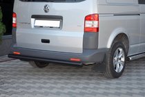 Volkswagen T5 2010–2015 Bageste beskyttelsesbøjle AK002 Black (rustfrit stål) foto 3