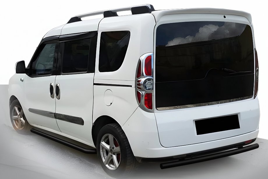 Opel Combo 2012–2018 Bagbøjle Black (rustfrit stål) Image