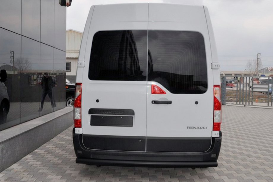 Nissan NV400 2010–2024 Bagbøjle Black (rustfrit stål) Image