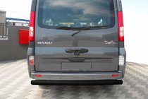Opel Vivaro 2001–2015 Bagerste beskyttelsesbøjle AK002 Black (rustfrit stål) foto 1