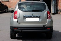 Renault Duster 2008–2017 Bageste lige bøjlestang Black (rustfrit stål) foto 3