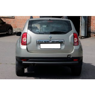 Bageste lige bøjlestang Black (rustfrit stål) Renault Duster 2008–2017 foto 3