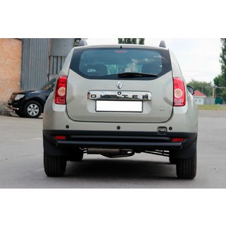 Bageste lige bøjlestang Black (rustfrit stål) Dacia Duster 2008–2018 foto 1