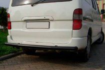 Toyota HiAce Bageste beskyttelsesbøjle Black (rustfri stål) foto 1