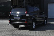 Toyota Land Cruiser Prado 120 2002–2009 Baghjørner AK003 Black (2 stk., rustfrit stål) foto 4
