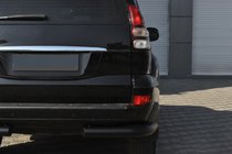 Toyota Land Cruiser Prado 120 2002–2009 Baghjørner AK003 Black (2 stk., rustfrit stål) foto 8
