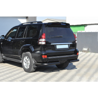 Baghjørner AK003 Black (2 stk., rustfrit stål) Toyota Land Cruiser Prado 120 2002–2009 foto 3