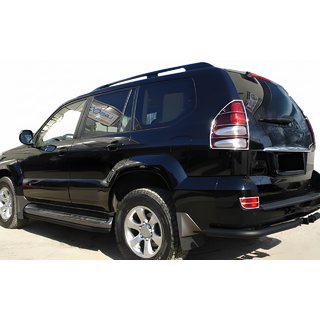 Baghjørner AK003 Black (2 stk., rustfrit stål) Toyota Land Cruiser Prado 120 2002–2009 foto 1