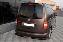 Volkswagen Caddy 2010–2015 Baghjørner AK003 Black (2 stk., rustfrit stål) foto 2