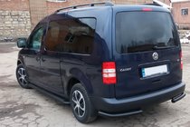 Volkswagen Caddy 2010–2015 Baghjørner AK003 Black (2 stk., rustfrit stål) foto 4
