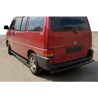 Bageste beskyttelsesbøjle AK002 Black (rustfrit stål) Volkswagen T4 Caravelle/Multivan 1990–2003 foto 2
