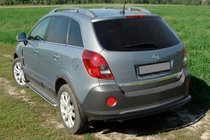 Opel Antara 2006–2017 Bageste beskyttelsesbøjle AK002 Black (rustfrit stål) foto 1