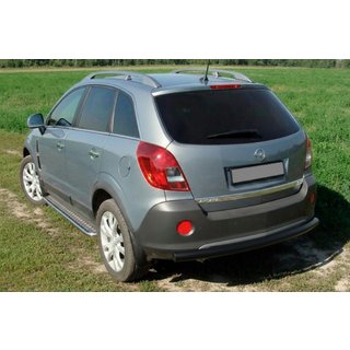 Bageste beskyttelsesbøjle AK002 Black (rustfrit stål)