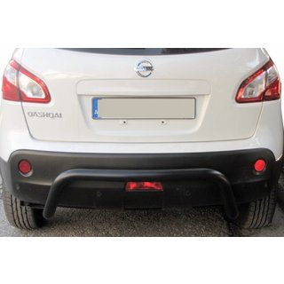Bageste rollbar-bøjle AK007 Black (rustfrit stål) Nissan Qashqai 2007–2010 foto 2
